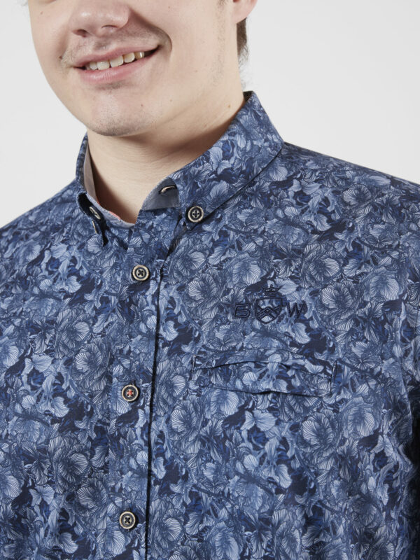 CHEMISE JARDIN D’HIVER FLORAL – Image 4