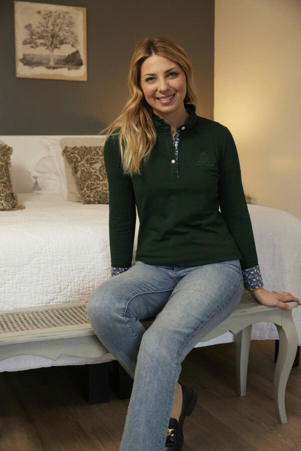 POLO LADY CASUAL RUCHE