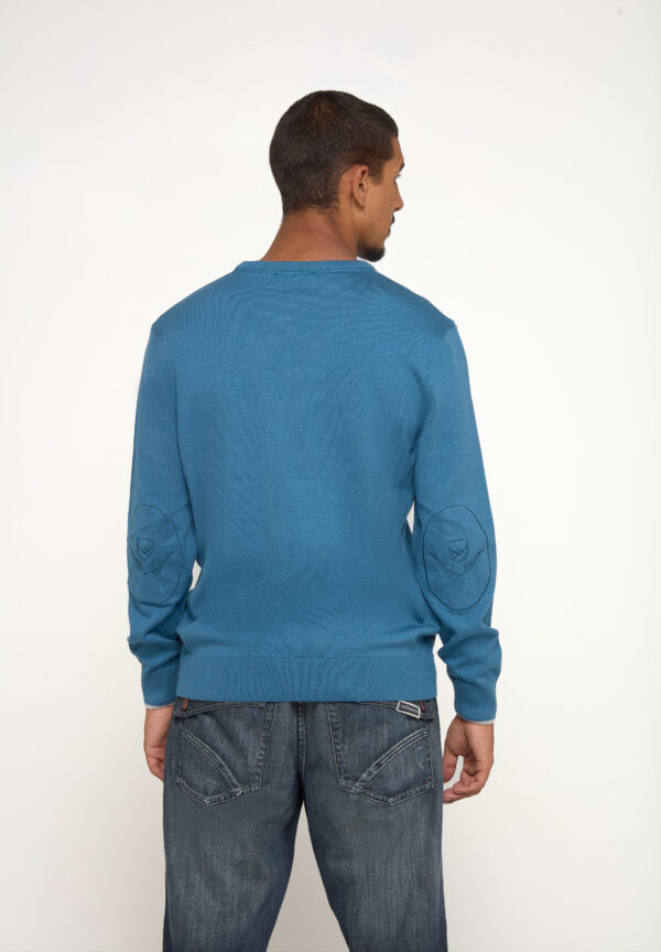 PULL COL ENCOLURE V MARIN D’HIVER – Image 3