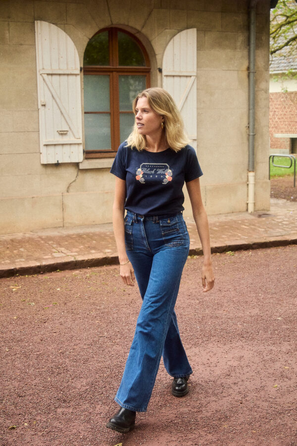 T-SHIRT FRENCHY ROSES HERITAGE – Image 6