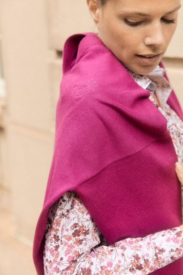 PULL COL POLO ROSES HERITAGE STRAWBERRY – Image 7