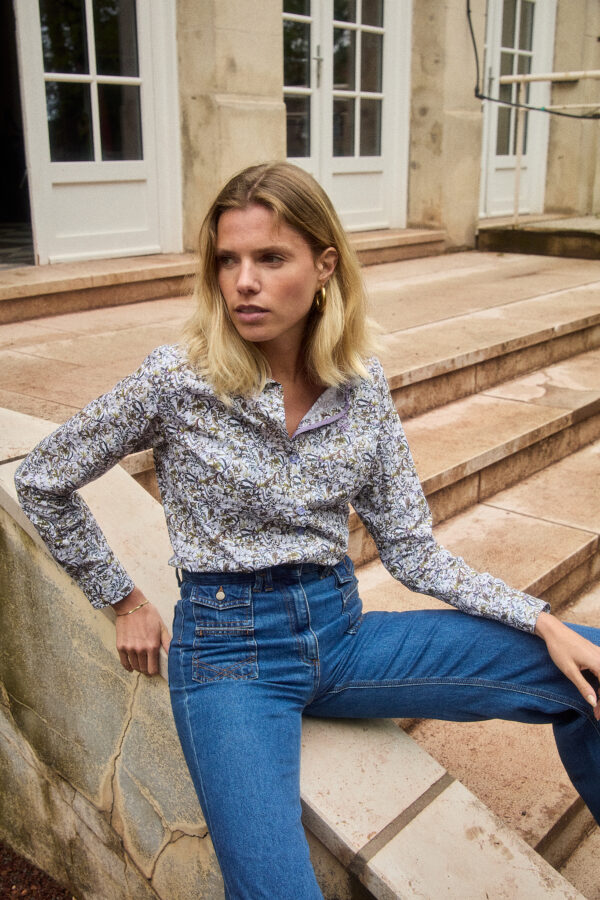 CHEMISE ROSES HERITAGE LEAF – Image 2