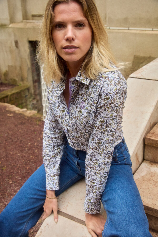 CHEMISE ROSES HERITAGE LEAF – Image 3
