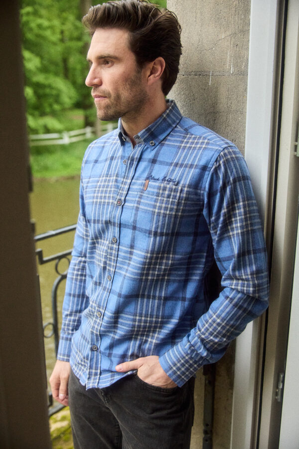 CHEMISE RETRO ACADEMY BLUE