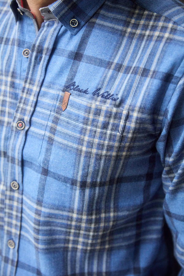CHEMISE RETRO ACADEMY BLUE – Image 2