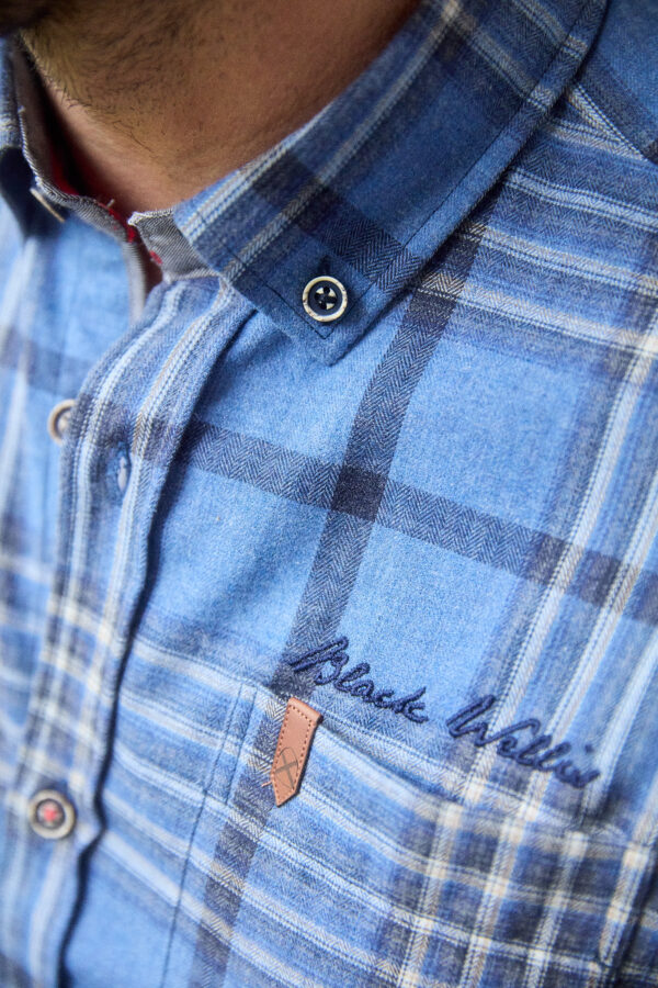 CHEMISE RETRO ACADEMY BLUE – Image 4