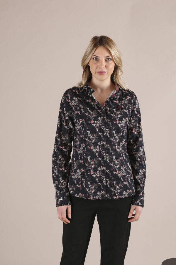 CHEMISE MADAME CASUAL FLOWERS