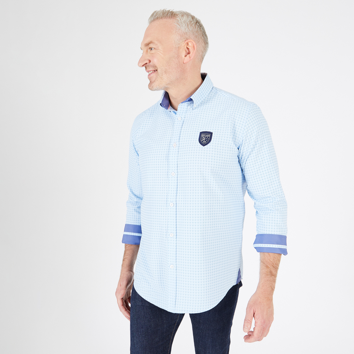 CHEMISE GEOMETRIC CHIC